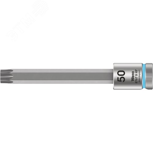 Головка торцевая 8767 B HF TORX Zyklop со вставкой DR 3/8 с функцией фиксации крепежа TX 50X100 мм - фото 1