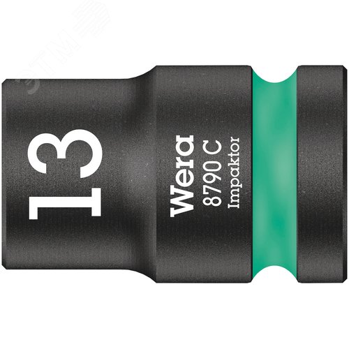 Головка торцевая ударная шестигранная 8790 C Impakto DR 1/2 13X38 мм - фото 1