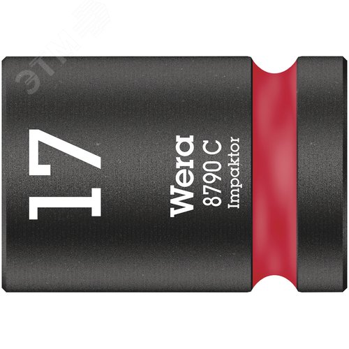 Головка торцевая ударная шестигранная 8790 C Impakto DR 1/2 17X38 мм - фото 1