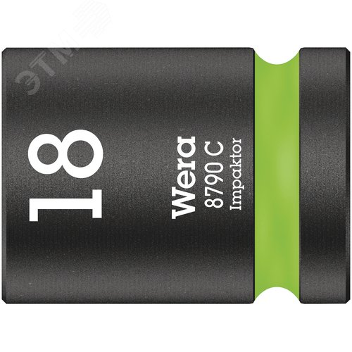 Головка торцевая ударная шестигранная 8790 C Impakto DR 1/2 18X38 мм - фото 1