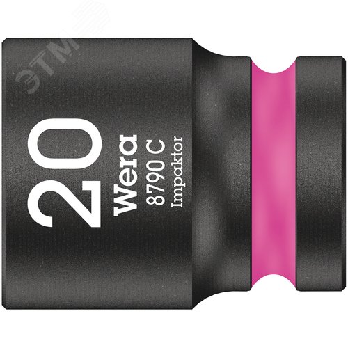 Головка торцевая ударная шестигранная 8790 C Impakto DR 1/2 20X38 мм - фото 1