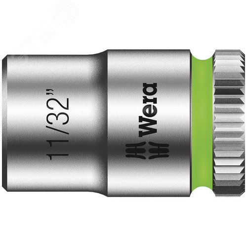 Головка торцевая шестигранная 8790 HMA Zyklop DR 1/4 11/32X23 мм - фото 1