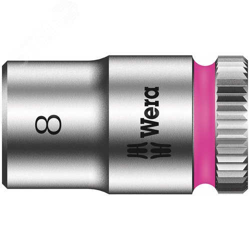 Головка торцевая шестигранная 8790 HMA Zyklop DR 1/4 8X23 мм - фото 1