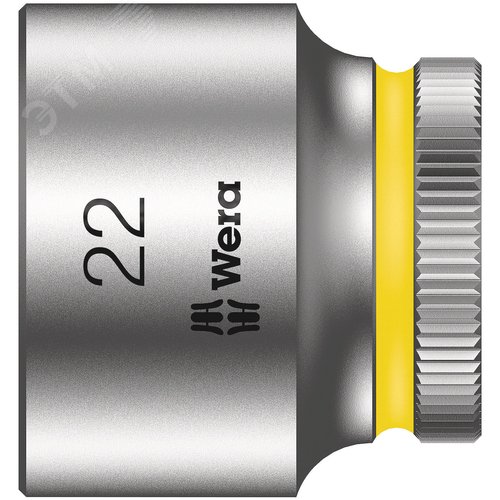 Головка торцевая шестигранная 8790 HMB Zyklop DR 3/8 22X30 мм - фото 1