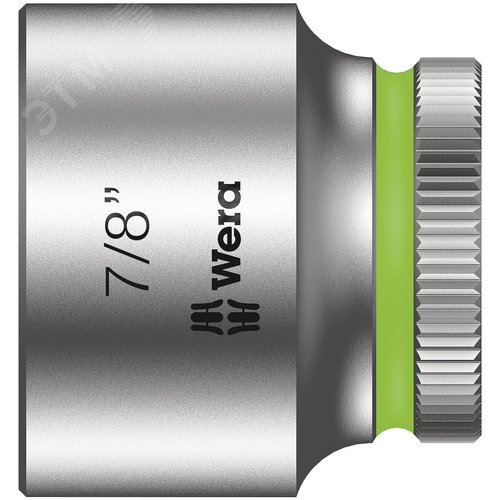 Головка торцевая шестигранная 8790 HMB Zyklop DR 3/8 7/8X30 мм - фото 1