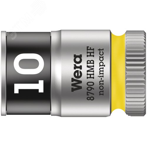 Головка торцевая шестигранная 8790 HMB HF Zyklop DR 3/8 с функцией фиксации крепежа 10X29 мм - фото 1