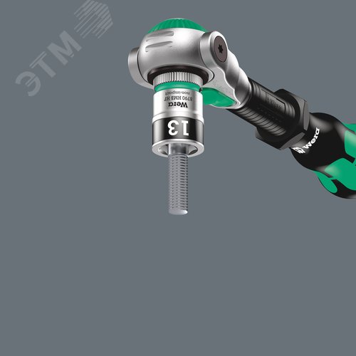 Головка торцевая шестигранная 8790 HMB HF Zyklop DR 3/8 с функцией фиксации крепежа 8X29 мм - фото 2