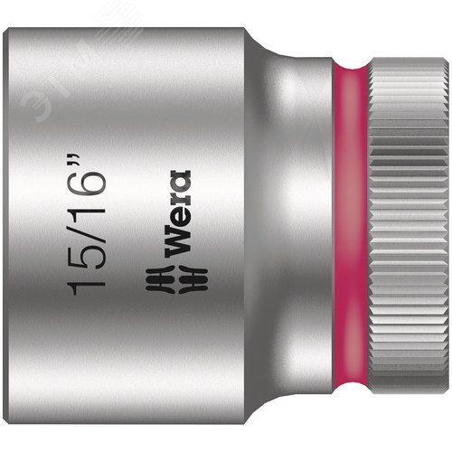 Головка торцевая шестигранная 8790 HMC Zyklop DR 1/2 15/16X37 мм - фото 1