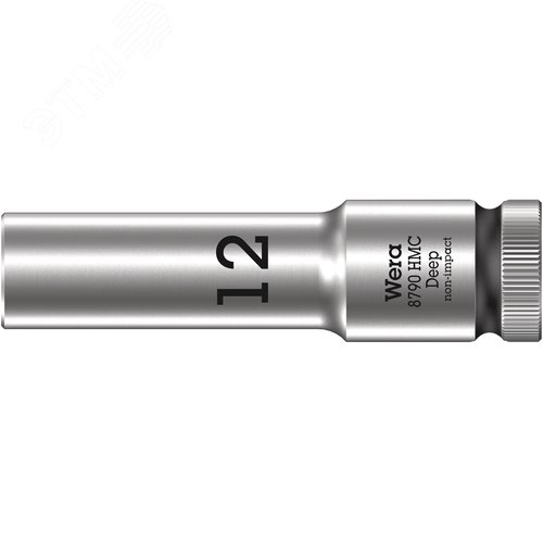 Головка торцевая шестигранная 8790 HMC Deep DR 1/2 глубокая 12X83 мм - фото 1