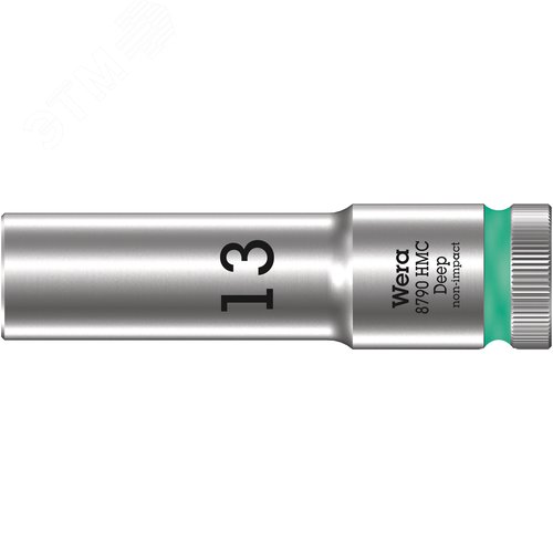 Головка торцевая шестигранная 8790 HMC Deep DR 1/2 глубокая 13X83 мм - фото 1