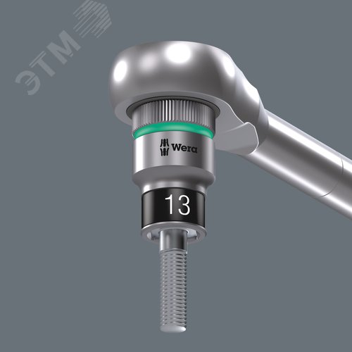 Головка торцевая шестигранная 8790 HMA HF Zyklop DR 1/4 с функцией фиксации крепежа 9X23 мм - фото 4