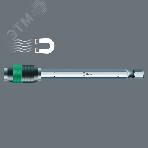 Битодержатель 889/4/1 Rapidaptor с быстрозажимным патроном хвостовик 1/4 E 6.3 1/4X75 мм - фото 2