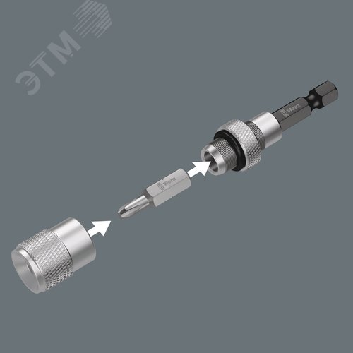 Набор бит Bit-Check 10 Drywall 1 с битодержателем для гипсокартона 10 предметов - фото 2