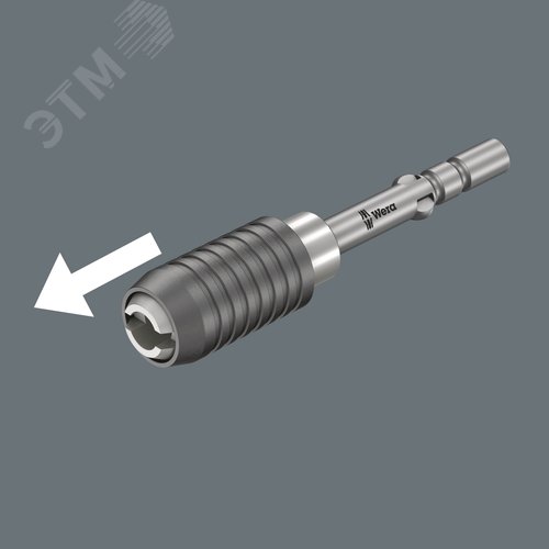 Битодержатель 898/21/9-21 с быстрозажимным патроном хвостовик 4 мм HIOS 4 мм Halfmoon/HIOS 50 мм - фото 3