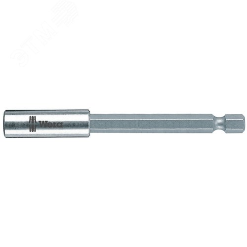 Изображение товара Битодержатель 899/4/1 152 с втулкой из нержавеющей стали стопорным кольцом и магнитом хвостовик 1/4 E 6.3 для бит 1/4 С 6.3 152 мм (шт)