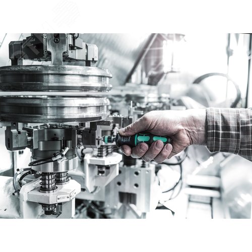 Отвертка динамометрическая 2.5-11.5 inlbf патрон Rapidaptor для бит 1/4 C/E 6.3 погрешность ± 6%. 7445 Kraftform - фото 3