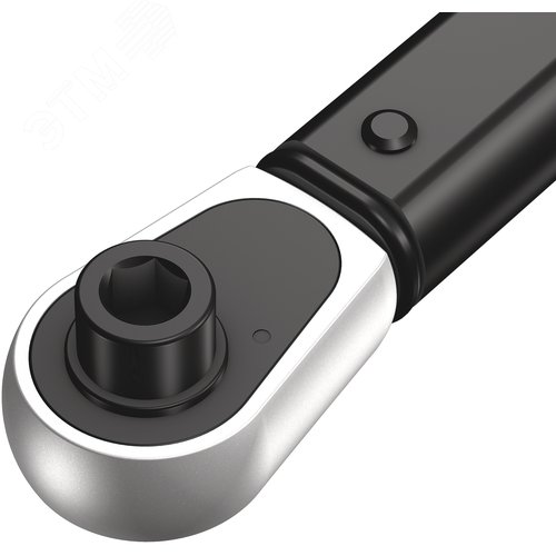 Ключ динамометрический с трещоткой с реверсом шестигранник 1/4 2.5-25 Нм погрешность ± 4% 290 мм. Click-Torque A 6 - фото 2