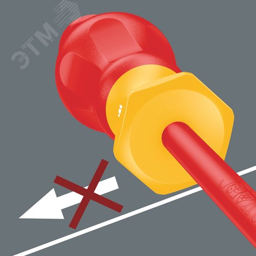 Отвертка диэлектрическая крестовая 1165 i PZ VDE PZ 1X80 мм - фото 5