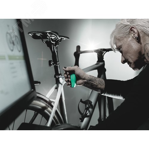 Индикатор крутящего момента с Т-образной рукояткой под внутренний шестигранник 400 Hex с фиксированным моментом затяжки с защитой от вмешательства в настройки 4X4.0 Нм - фото 2