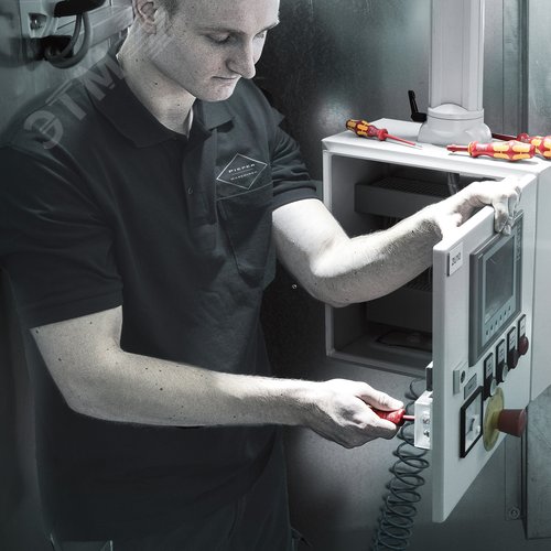 Отвёртка-насадка сменная - ключ для распределительных шкафов Набор Kraftform Kompakt 96 VK 63 квадрат 6.3X89 мм - фото 3