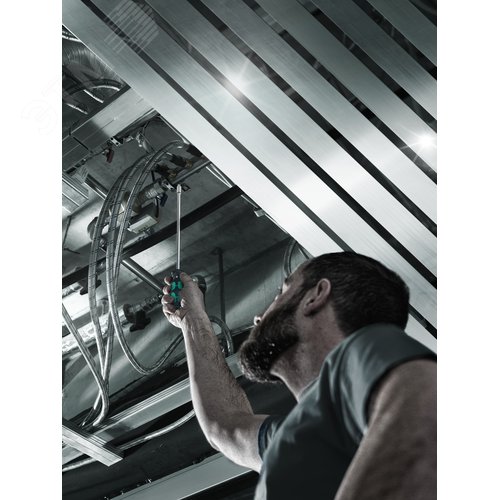 Набор бит с отверткой-битодержателем, 7 предметов, Kraftform Kompakt 27 XL Universal 1 - фото 2