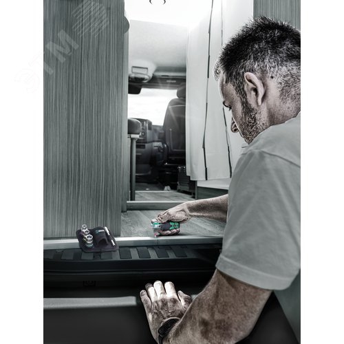 Набор трещотки с встроенным магазином с битами и торцевых головок, 18 предметов, 8009 Zyklop Pocket Set 2 - фото 3