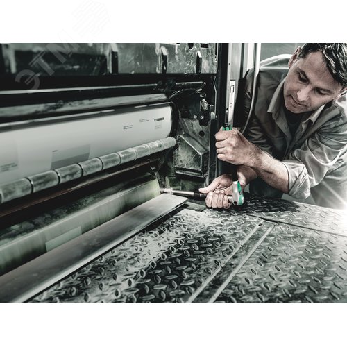 Удлинитель со стопором flexible-lock и гильзой свободного хода 8796 SA Zyklop 1/4X75 мм - фото 2