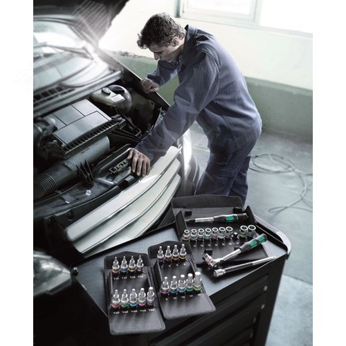 Набор головок торцевых 60 мм со вставкой под внутренний шестигранник 8740 C HF 1 Hex-Plus Zyklop с фиксацией крепежа DR 1/2 9 предметов - фото 3