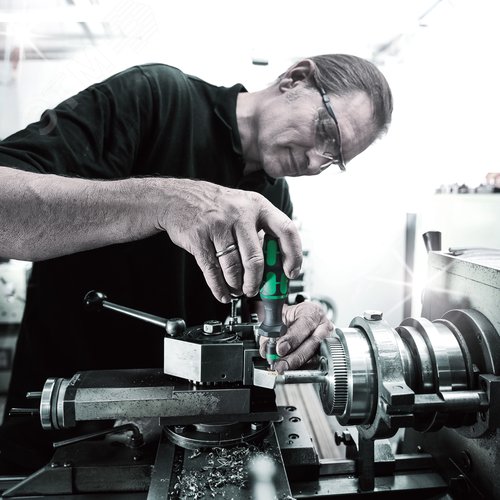 Отвертка динамометрическая с пистолетной рукояткой 3-6 Нм патрон Rapidaptor для бит 1/4 C/E 6.3 погрешность ± 6%. 7442 Kraftform - фото 3