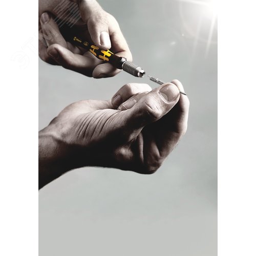 Бита 851/9 C J PH под азиатские винты хвостовик 4 мм Halfmoon PH 00X44 мм - фото 2