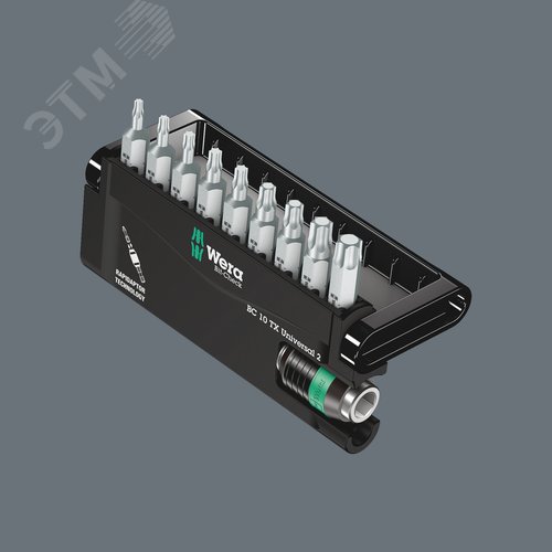 Набор бит с битодержателем Bit-Check 10 TX Universal 2 универсальное применение 10 предметов - фото 3