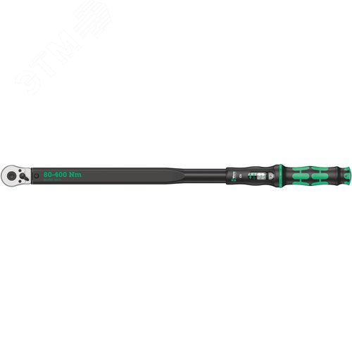 Изображение товара Ключ динамометрический с трещоткой с реверсом квадрат 1/2 DR 80-400 Нм погрешность ± 3% 680 мм. Click-Torque C 5 (шт)