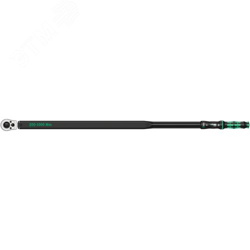 Ключ динамометрический с регулировкой момента затяжки Click-Torque E 1 Push R/L для правой и левой резьбы 200-1000 Нм - фото 1