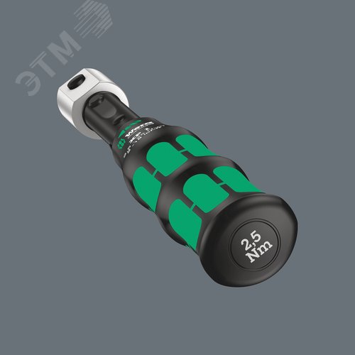 Ключ динамометрический для сменных насадок с установленным моментом 2.5 Нм гнездо 9x12 мм 25-25 Нм погрешность ± 2% 217 мм. Click-Torque XP 1 - фото 4