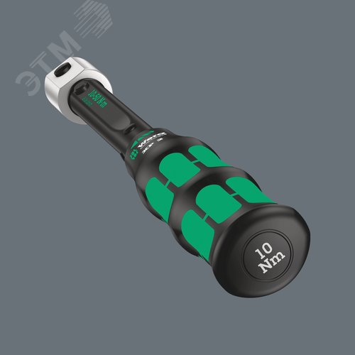 Ключ динамометрический для сменных насадок с установленным моментом 10 Нм гнездо 9x12 мм 10-50 Нм погрешность ± 2% 262 мм. Click-Torque XP 2 - фото 4