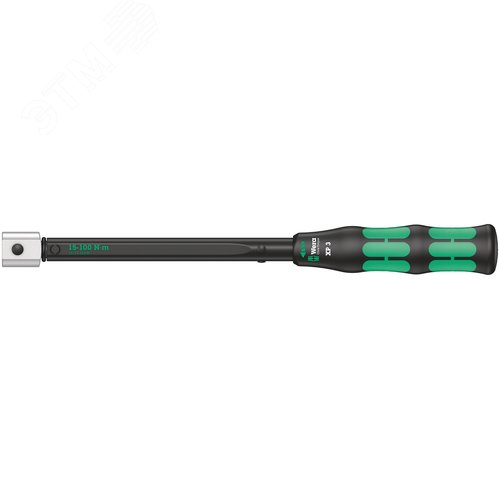 Ключ динамометрический для сменных насадок с установленным моментом 10 Нм гнездо 9x12 мм 15-100 Нм погрешность ± 2% 332 мм. Click-Torque XP 3 - фото 1