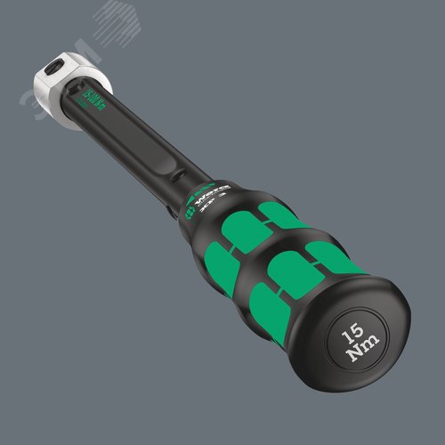 Ключ динамометрический для сменных насадок с установленным моментом 10 Нм гнездо 9x12 мм 15-100 Нм погрешность ± 2% 332 мм. Click-Torque XP 3 - фото 4