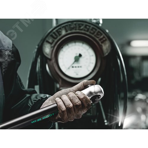 Ключ динамометрический с регулировкой момента затяжки Click-Torque E 1 Push R/L для правой и левой резьбы 200-1000 Нм - фото 3