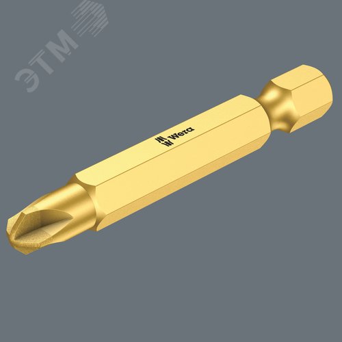 Бита 871/4 DC TORQ-SET Mplus алмазное покрытие повышенный крутящий момент хвостовик 1/4 E 6.3 10X50 мм - фото 3