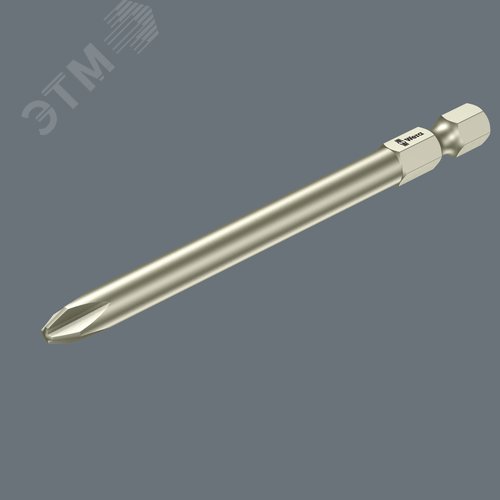 Бита 3851/4 TS PH нержавеющая сталь хвостовик 1/4 E 6.3 PH 1X89 мм - фото 3