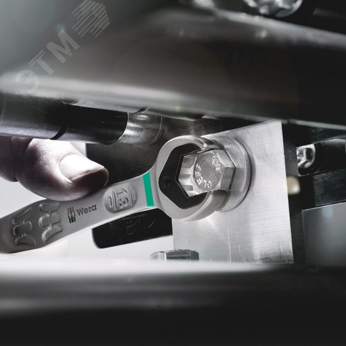 Ключ гаечный 6000 Joker комбинированный с трещоткой 10X159 мм - фото 3