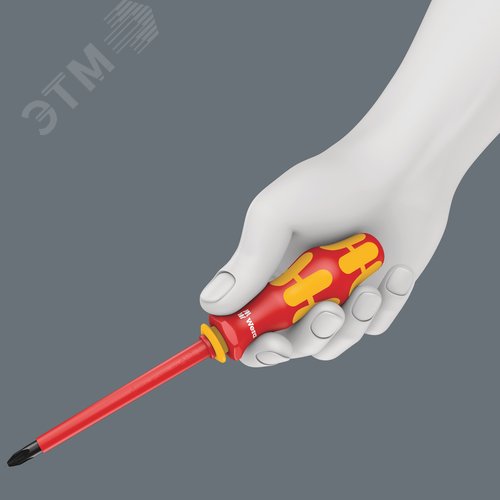 Набор сменных отвёрток-насадок диэлектрических Набор Kraftform Kompakt VDE 18 Universal 2 с рукояткой-держателем 18 предметов комплектация: 2x 817 VDE Kraftform Рукоятка-держатель 9X102 мм 2x Набор Kraftform Kompakt VDE 62 i: PH 1x154 PH 2x154 - фото 9