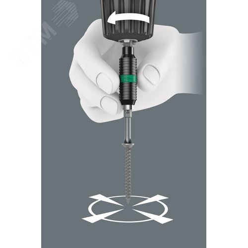 Битодержатель 897/4 R BiTorsion Rapidaptor с быстрозажимным патроном хвостовик 1/4 E 6.3 1/4X75 мм - фото 8