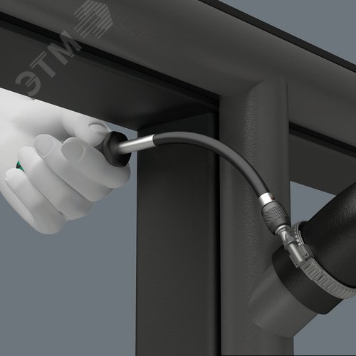 Рукоятка-битодержатель с гибким стержнем 392/1 1/4X177 мм для бит 1/4 С 6.3 - фото 2