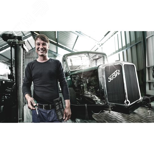 Набор бит с рукояткой-битодержателем и патроном Rapidaptor 17 предметов. Набор Kraftform Kompakt 60 KK - фото 2