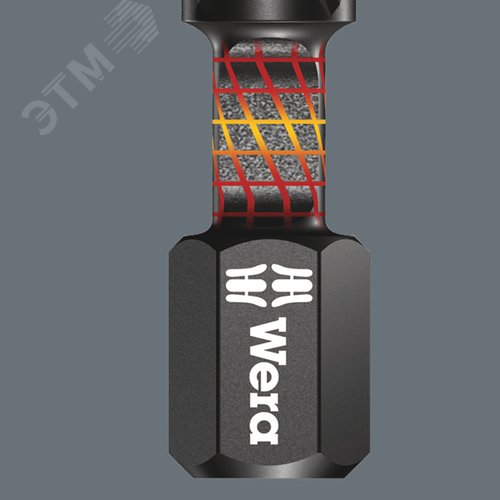 Набор ударных бит с битодержателем Bit-Check 10 Impaktor 2 10 предметов - фото 7