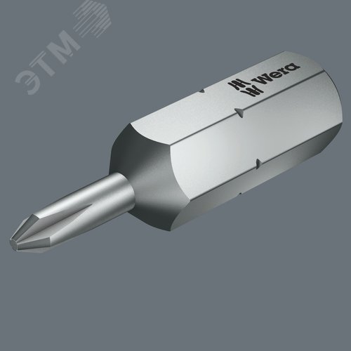 Биты 851/1 J PH вязкая твердость под азиатские винты хвостовик 1/4 C 6.3 PH 0X25X2.5 мм - фото 2