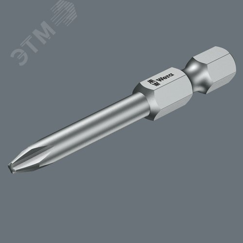 Бита 851/4 J PH вязкая твердость под азиатские винты хвостовик 1/4 E 6.3 PH 1X50 мм - фото 2