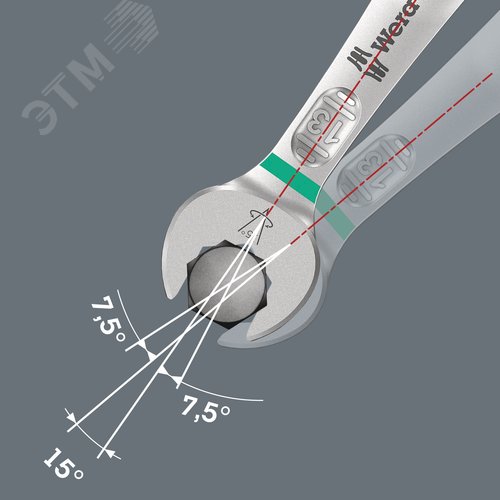 Ключ гаечный комбинированный 6003 Joker 16X182 мм - фото 5