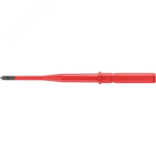 Отвертка-насадка сменная PlusMinus с зауженным стержнем 62 iS PH/S Набор Kraftform Kompakt VDE # 1X154 мм - фото 1